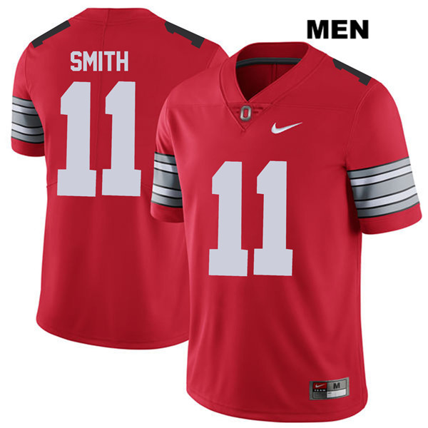 Ohio State Buckeyes Men's Tyreke Smith #11 Red Authentic Nike 2018 Spring Game College NCAA Stitched Football Jersey CJ19O51BO